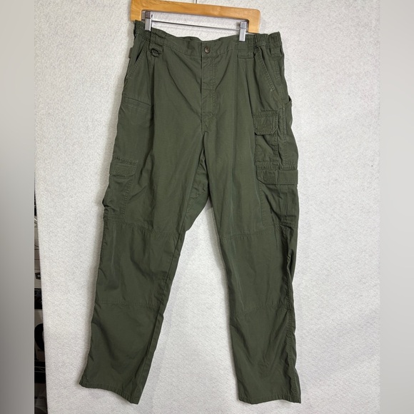 5.11 Tactical Green Pants Men’s Size 38 - Picture 1 of 6